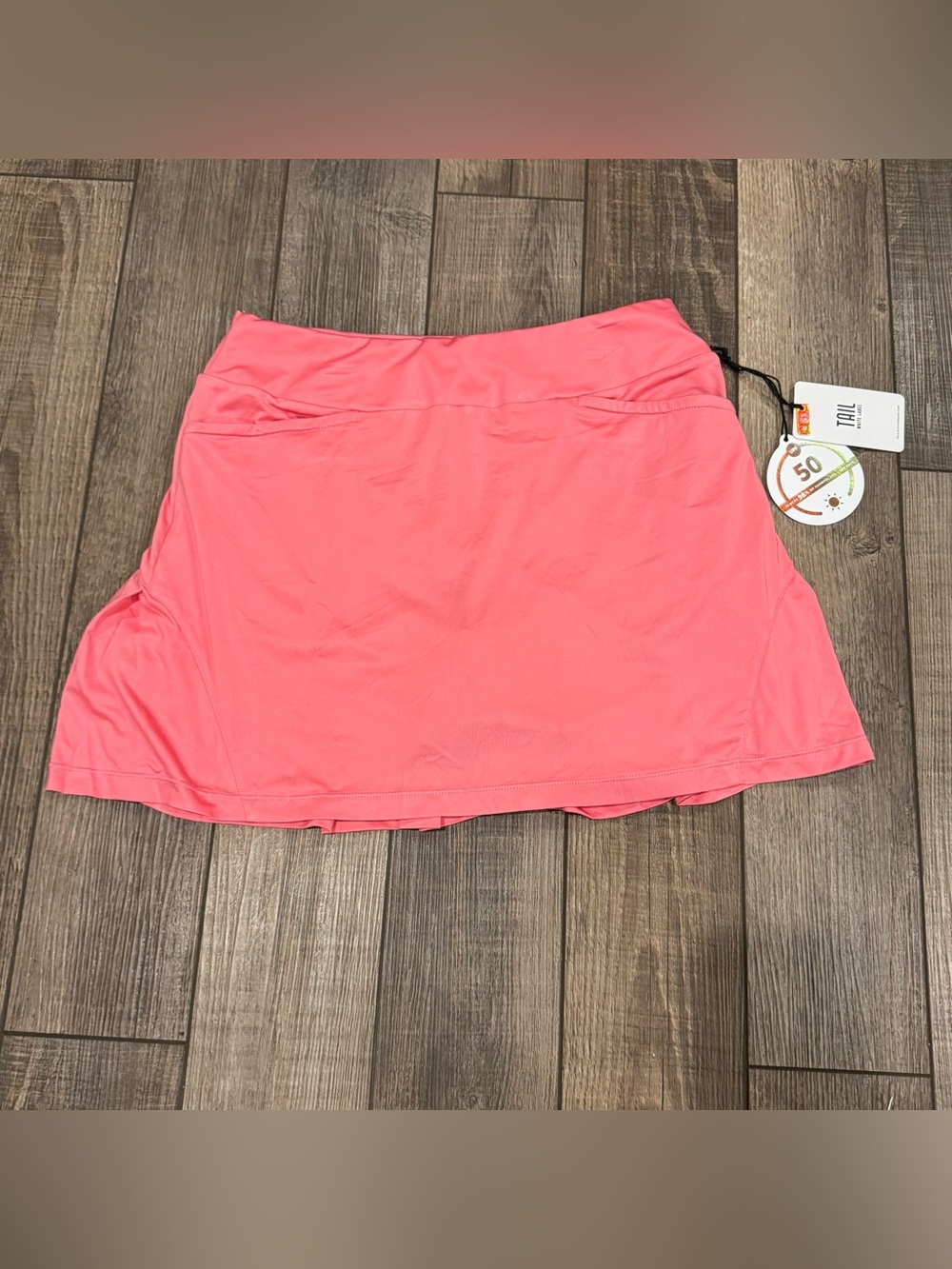 NWT Tail White Label Womens Golf Skort Pink Micro Pleats UPF 50 Sz Smal NEW